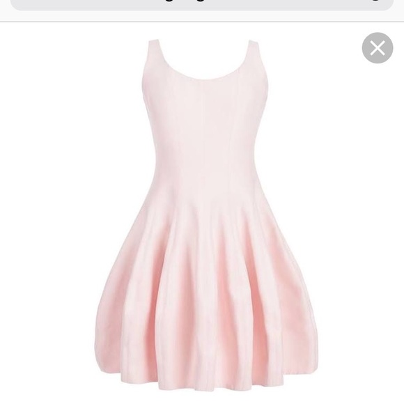 Halston Heritage Pink Bubble Dress- size 10 - Picture 3 of 7